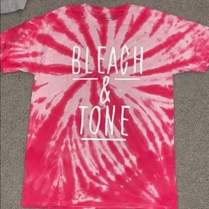 Bleach and tone shirt
